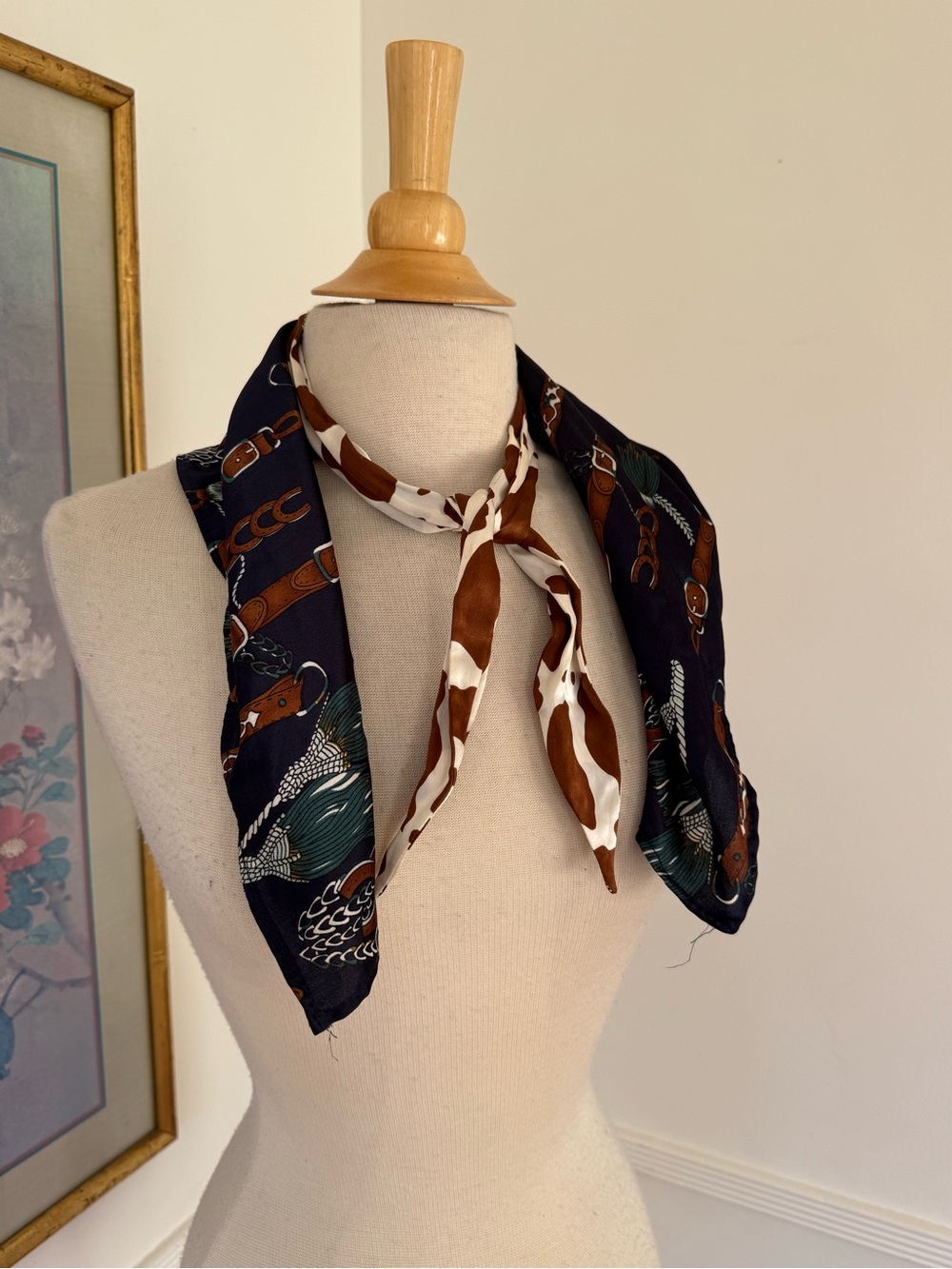 2 western scarves
